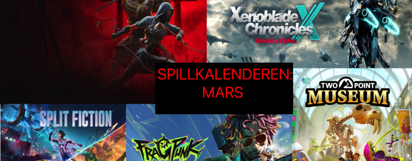 Spillkalenderen: Mars