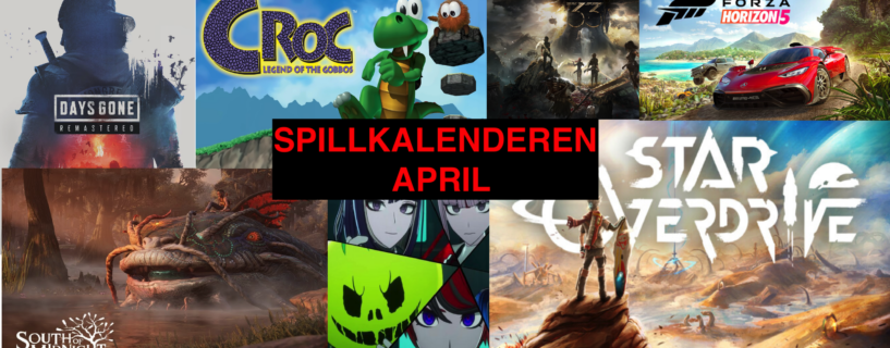 Spillkalenderen: April