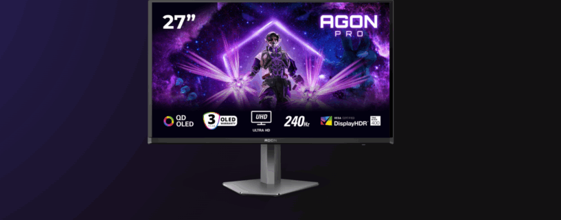 AOC AG276UZD Agon Pro – OLED magi uten bøy