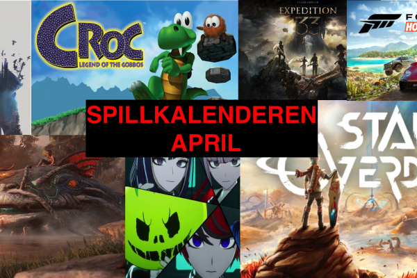 SPILLKALENDEREN APRIL